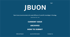 Desktop Screenshot of jbuon.com